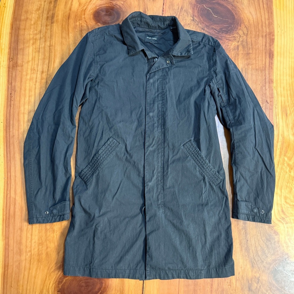Wings + Horns Jacket Men's Large Parka Long Field Coat Cotton Zip WW18